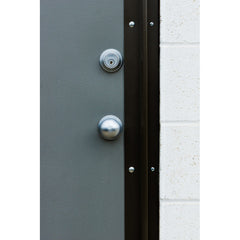 Full Length Interlocking Astragal for Outswing & Inswing Door Security