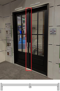 Full Length Interlocking Astragal System (Out-swinging and In-swinging doors)