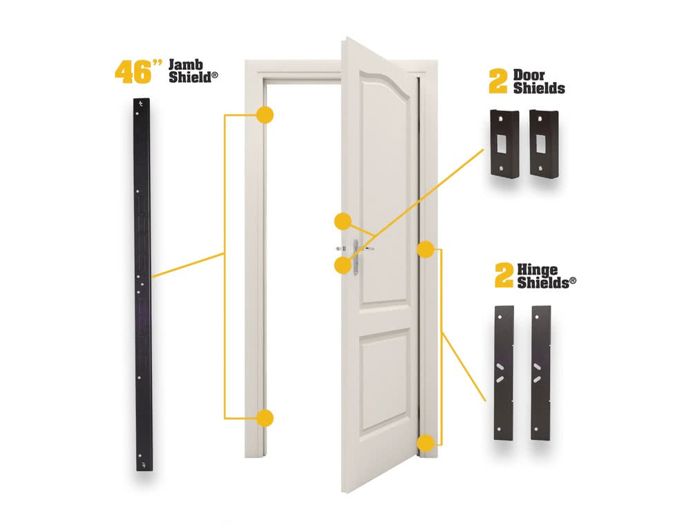 Door Armor Single Door Security Kit (Scratch and Dent)